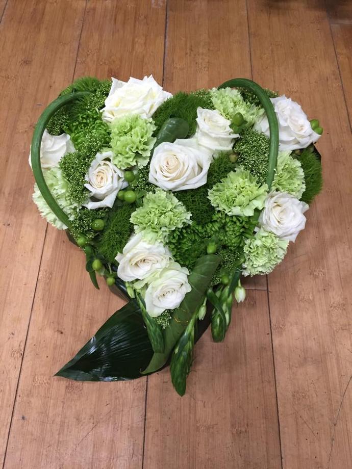 Coeur mortuaire 29cm