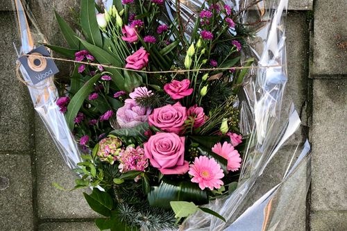 Bouquet gerbe mortuaire